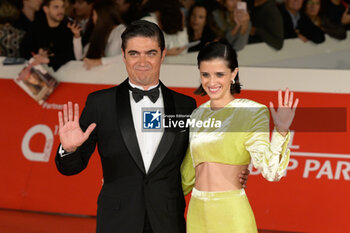 2024-10-26 - Riccardo Scamarcio, Benedetta Porcaroli attends the Red Carpet of the movie “Modi’ – Three Days on the Wing” during the 19th Rome Film Fest at Auditorium Parco della Musica on October 26, 2024 in Rome, Italy. - THE 19TH ROME FILM FEST RED CARPET 