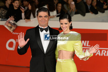 2024-10-26 - Riccardo Scamarcio, Benedetta Porcaroli attends the Red Carpet of the movie “Modi’ – Three Days on the Wing” during the 19th Rome Film Fest at Auditorium Parco della Musica on October 26, 2024 in Rome, Italy. - THE 19TH ROME FILM FEST RED CARPET 