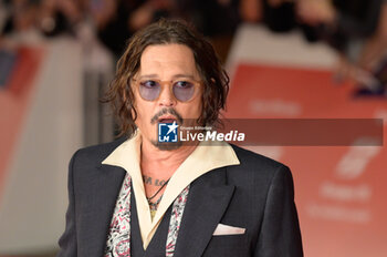 2024-10-26 - Johnny Depp attends the Red Carpet of the movie “Modi’ – Three Days on the Wing” during the 19th Rome Film Fest at Auditorium Parco della Musica on October 26, 2024 in Rome, Italy. - THE 19TH ROME FILM FEST RED CARPET 