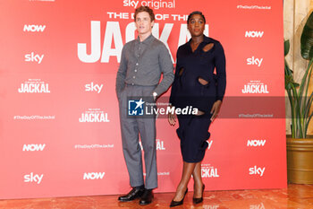 2024-11-07 - LASHANA LYNCH and EDDIE REDMAYNE during the Photocall of the movie THE DAY OF THE JACKAL on November 7th, 2024 at The St. Regis Rome Hotel, Rome, Italy - THE DAY OF THE JACKAL - NEWS - VIP