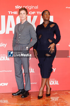 2024-11-07 - LASHANA LYNCH and EDDIE REDMAYNE during the Photocall of the movie THE DAY OF THE JACKAL on November 7th, 2024 at The St. Regis Rome Hotel, Rome, Italy - THE DAY OF THE JACKAL - NEWS - VIP