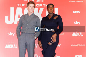 2024-11-07 - LASHANA LYNCH and EDDIE REDMAYNE during the Photocall of the movie THE DAY OF THE JACKAL on November 7th, 2024 at The St. Regis Rome Hotel, Rome, Italy - THE DAY OF THE JACKAL - NEWS - VIP