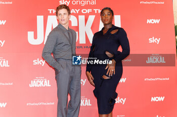 2024-11-07 - LASHANA LYNCH and EDDIE REDMAYNE during the Photocall of the movie THE DAY OF THE JACKAL on November 7th, 2024 at The St. Regis Rome Hotel, Rome, Italy - THE DAY OF THE JACKAL - NEWS - VIP