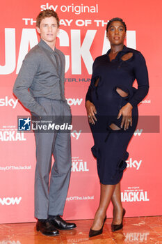 2024-11-07 - LASHANA LYNCH and EDDIE REDMAYNE during the Photocall of the movie THE DAY OF THE JACKAL on November 7th, 2024 at The St. Regis Rome Hotel, Rome, Italy - THE DAY OF THE JACKAL - NEWS - VIP