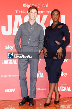 2024-11-07 - LASHANA LYNCH and EDDIE REDMAYNE during the Photocall of the movie THE DAY OF THE JACKAL on November 7th, 2024 at The St. Regis Rome Hotel, Rome, Italy - THE DAY OF THE JACKAL - NEWS - VIP