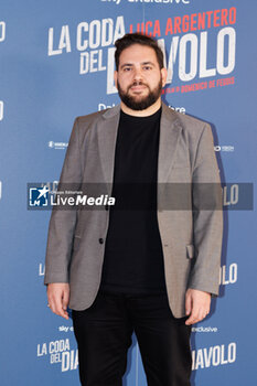 2024-11-11 - Domenico De Feudis during the Photocall of the movie LA CODA DEL DIAVOLO on november 11, 2024 at Cinema Barberini, Rome, Italy - LA CODA DEL DIAVOLO - NEWS - VIP