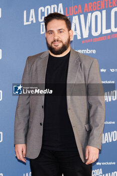 2024-11-11 - Domenico De Feudis during the Photocall of the movie LA CODA DEL DIAVOLO on november 11, 2024 at Cinema Barberini, Rome, Italy - LA CODA DEL DIAVOLO - NEWS - VIP