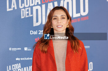 2024-11-11 - Cristiana Dell’Anna during the Photocall of the movie LA CODA DEL DIAVOLO on november 11, 2024 at Cinema Barberini, Rome, Italy - LA CODA DEL DIAVOLO - NEWS - VIP