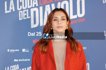 2024-11-11 - Cristiana Dell’Anna during the Photocall of the movie LA CODA DEL DIAVOLO on november 11, 2024 at Cinema Barberini, Rome, Italy - LA CODA DEL DIAVOLO - NEWS - VIP