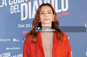 2024-11-11 - Cristiana Dell’Anna during the Photocall of the movie LA CODA DEL DIAVOLO on november 11, 2024 at Cinema Barberini, Rome, Italy - LA CODA DEL DIAVOLO - NEWS - VIP