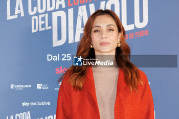 2024-11-11 - Cristiana Dell’Anna during the Photocall of the movie LA CODA DEL DIAVOLO on november 11, 2024 at Cinema Barberini, Rome, Italy - LA CODA DEL DIAVOLO - NEWS - VIP