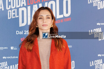 2024-11-11 - Cristiana Dell’Anna during the Photocall of the movie LA CODA DEL DIAVOLO on november 11, 2024 at Cinema Barberini, Rome, Italy - LA CODA DEL DIAVOLO - NEWS - VIP