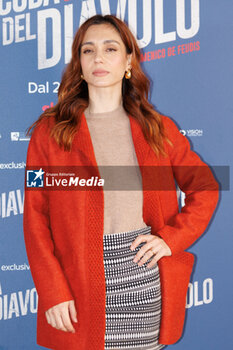 2024-11-11 - Cristiana Dell’Anna during the Photocall of the movie LA CODA DEL DIAVOLO on november 11, 2024 at Cinema Barberini, Rome, Italy - LA CODA DEL DIAVOLO - NEWS - VIP