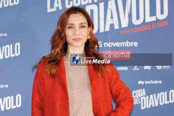 2024-11-11 - Cristiana Dell’Anna during the Photocall of the movie LA CODA DEL DIAVOLO on november 11, 2024 at Cinema Barberini, Rome, Italy - LA CODA DEL DIAVOLO - NEWS - VIP