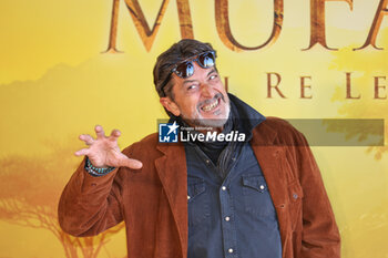 2024-11-15 - Dario Oppido, voice of Kiros, during the Photocall of the movie MUFASA - Il Re Leone on November 15, 2024 at Cinema The Space, Rome, Italy - MUFASA - IL RE LEONE - NEWS - VIP