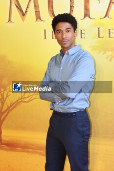 2024-11-15 - Alberto Boubakar Malanchino, voice of Taka, during the Photocall of the movie MUFASA - Il Re Leone on November 15, 2024 at Cinema The Space, Rome, Italy - MUFASA - IL RE LEONE - NEWS - VIP