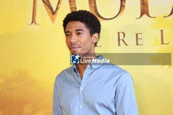 2024-11-15 - Alberto Boubakar Malanchino, voice of Taka, during the Photocall of the movie MUFASA - Il Re Leone on November 15, 2024 at Cinema The Space, Rome, Italy - MUFASA - IL RE LEONE - NEWS - VIP