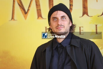 2024-11-15 - Luca Marinelli, voice of Mufasa, during the Photocall of the movie MUFASA - Il Re Leone on November 15, 2024 at Cinema The Space, Rome, Italy - MUFASA - IL RE LEONE - NEWS - VIP