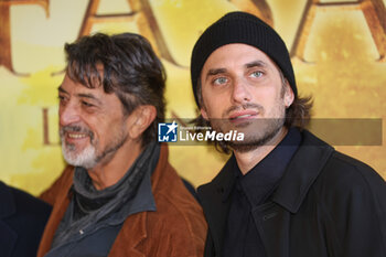 2024-11-15 - Luca Marinelli and Dario Oppido during the Photocall of the movie MUFASA - Il Re Leone on November 15, 2024 at Cinema The Space, Rome, Italy - MUFASA - IL RE LEONE - NEWS - VIP