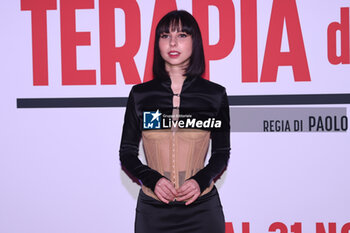 2024-11-18 - Ludovica Francesconi during the Photocall of the movie UNA TERAPIA DI GRUPPO on November 18, 2024 at Cinema The Space, Rome, Italy - UNA TERAPIA DI GRUPPO - NEWS - VIP