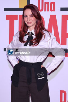 2024-11-18 - Andrea Delogu during the Photocall of the movie UNA TERAPIA DI GRUPPO on November 18, 2024 at Cinema The Space, Rome, Italy - UNA TERAPIA DI GRUPPO - NEWS - VIP