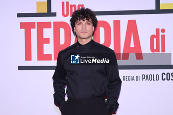 2024-11-18 - Leo Gassmann during the Photocall of the movie UNA TERAPIA DI GRUPPO on November 18, 2024 at Cinema The Space, Rome, Italy - UNA TERAPIA DI GRUPPO - NEWS - VIP