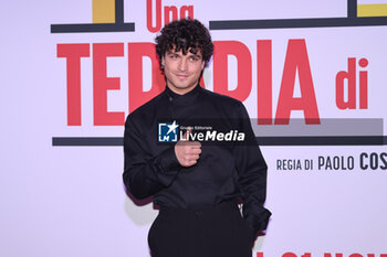 2024-11-18 - Leo Gassmann during the Photocall of the movie UNA TERAPIA DI GRUPPO on November 18, 2024 at Cinema The Space, Rome, Italy - UNA TERAPIA DI GRUPPO - NEWS - VIP