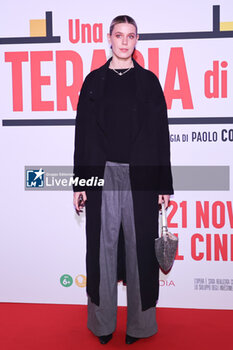 2024-11-18 - Caterina De Angelis during the Photocall of the movie UNA TERAPIA DI GRUPPO on November 18, 2024 at Cinema The Space, Rome, Italy - UNA TERAPIA DI GRUPPO - NEWS - VIP