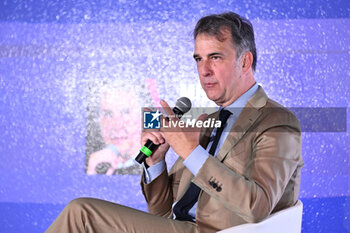 2024-11-19 - Michele Uva UEFA during the Social Football Summit 2024 at the Olympic Stadium on November 19, 2024 in Rome, Italy. - SOCIAL FOOTBALL SUMMIT 2024 - NEWS - VIP