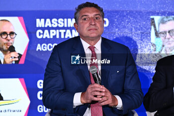 2024-11-19 - Luigi De Siervo Lega Serie A during the Social Football Summit 2024 at the Olympic Stadium on November 19, 2024 in Rome, Italy. - SOCIAL FOOTBALL SUMMIT 2024 - NEWS - VIP