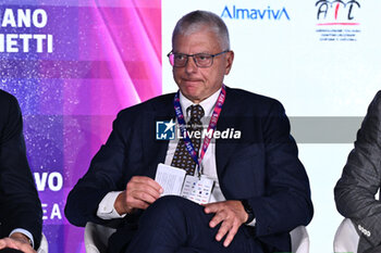 2024-11-19 - Antonio Amati ALMAVIVA during the Social Football Summit 2024 at the Olympic Stadium on November 19, 2024 in Rome, Italy. - SOCIAL FOOTBALL SUMMIT 2024 - NEWS - VIP