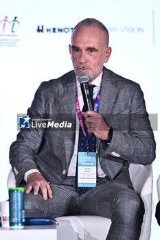 2024-11-19 - Gaetano Cutarelli GUARDIA DI FINANZA during the Social Football Summit 2024 at the Olympic Stadium on November 19, 2024 in Rome, Italy. - SOCIAL FOOTBALL SUMMIT 2024 - NEWS - VIP