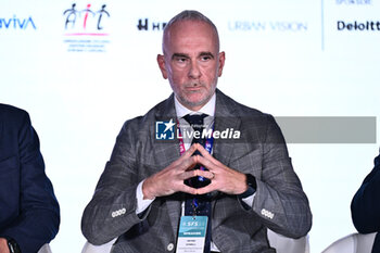 2024-11-19 - Gaetano Cutarelli GUARDIA DI FINANZA during the Social Football Summit 2024 at the Olympic Stadium on November 19, 2024 in Rome, Italy. - SOCIAL FOOTBALL SUMMIT 2024 - NEWS - VIP