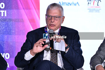 2024-11-19 - Antonio Amati ALMAVIVA during the Social Football Summit 2024 at the Olympic Stadium on November 19, 2024 in Rome, Italy. - SOCIAL FOOTBALL SUMMIT 2024 - NEWS - VIP