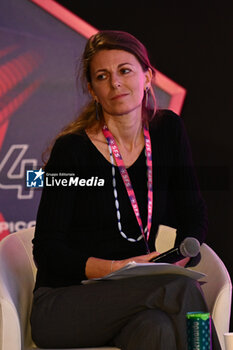 2024-11-19 - Maddalena Cannarsa POPULUS during the Social Football Summit 2024 at the Olympic Stadium on November 19, 2024 in Rome, Italy. - SOCIAL FOOTBALL SUMMIT 2024 - NEWS - VIP