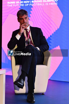 2024-11-19 - Rolando Favella UDINESE CALCIO during the Social Football Summit 2024 at the Olympic Stadium on November 19, 2024 in Rome, Italy. - SOCIAL FOOTBALL SUMMIT 2024 - NEWS - VIP