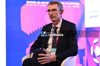 2024-11-19 - Stefano Deantoni INFRONT during the Social Football Summit 2024 at the Olympic Stadium on November 19, 2024 in Rome, Italy. - SOCIAL FOOTBALL SUMMIT 2024 - NEWS - VIP