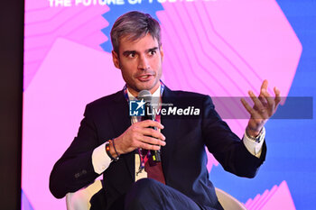 2024-11-19 - Rolando Favella UDINESE CALCIO during the Social Football Summit 2024 at the Olympic Stadium on November 19, 2024 in Rome, Italy. - SOCIAL FOOTBALL SUMMIT 2024 - NEWS - VIP