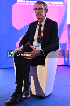 2024-11-19 - Stefano Deantoni INFRONT during the Social Football Summit 2024 at the Olympic Stadium on November 19, 2024 in Rome, Italy. - SOCIAL FOOTBALL SUMMIT 2024 - NEWS - VIP