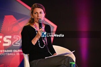 2024-11-19 - Maddalena Cannarsa POPULUS during the Social Football Summit 2024 at the Olympic Stadium on November 19, 2024 in Rome, Italy. - SOCIAL FOOTBALL SUMMIT 2024 - NEWS - VIP