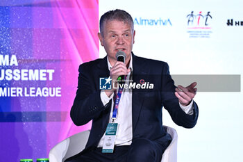 2024-11-19 - Mike Summers PALACE FOR LIFE FOUNDATION during the Social Football Summit 2024 at the Olympic Stadium on November 19, 2024 in Rome, Italy. - SOCIAL FOOTBALL SUMMIT 2024 - NEWS - VIP