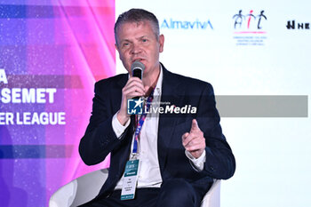 2024-11-19 - Mike Summers PALACE FOR LIFE FOUNDATION during the Social Football Summit 2024 at the Olympic Stadium on November 19, 2024 in Rome, Italy. - SOCIAL FOOTBALL SUMMIT 2024 - NEWS - VIP