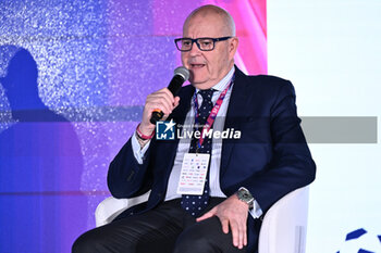 2024-11-19 - Giovanni Gardini PALERMO FC during the Social Football Summit 2024 at the Olympic Stadium on November 19, 2024 in Rome, Italy. - SOCIAL FOOTBALL SUMMIT 2024 - NEWS - VIP