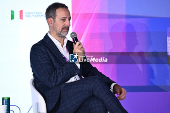 2024-11-19 - Luca Marchetti SKY during the Social Football Summit 2024 at the Olympic Stadium on November 19, 2024 in Rome, Italy. - SOCIAL FOOTBALL SUMMIT 2024 - NEWS - VIP