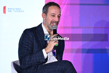 2024-11-19 - Luca Marchetti SKY during the Social Football Summit 2024 at the Olympic Stadium on November 19, 2024 in Rome, Italy. - SOCIAL FOOTBALL SUMMIT 2024 - NEWS - VIP