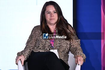 2024-11-19 - Sara Batters LONDON CITY LIONESS during the Social Football Summit 2024 at the Olympic Stadium on November 19, 2024 in Rome, Italy. - SOCIAL FOOTBALL SUMMIT 2024 - NEWS - VIP