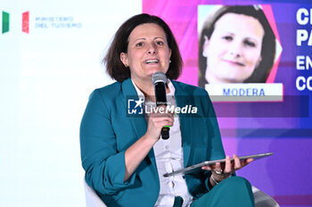 2024-11-19 - Cristiana Pace ENOVATION CONSULTING during the Social Football Summit 2024 at the Olympic Stadium on November 19, 2024 in Rome, Italy. - SOCIAL FOOTBALL SUMMIT 2024 - NEWS - VIP