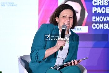 2024-11-19 - Cristiana Pace ENOVATION CONSULTING during the Social Football Summit 2024 at the Olympic Stadium on November 19, 2024 in Rome, Italy. - SOCIAL FOOTBALL SUMMIT 2024 - NEWS - VIP