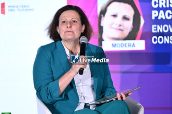 2024-11-19 - Cristiana Pace ENOVATION CONSULTING during the Social Football Summit 2024 at the Olympic Stadium on November 19, 2024 in Rome, Italy. - SOCIAL FOOTBALL SUMMIT 2024 - NEWS - VIP