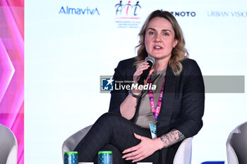 2024-11-19 - Jenny Morris CITY FOOTBALL LEADERSHIP INSTITUTE during the Social Football Summit 2024 at the Olympic Stadium on November 19, 2024 in Rome, Italy. - SOCIAL FOOTBALL SUMMIT 2024 - NEWS - VIP